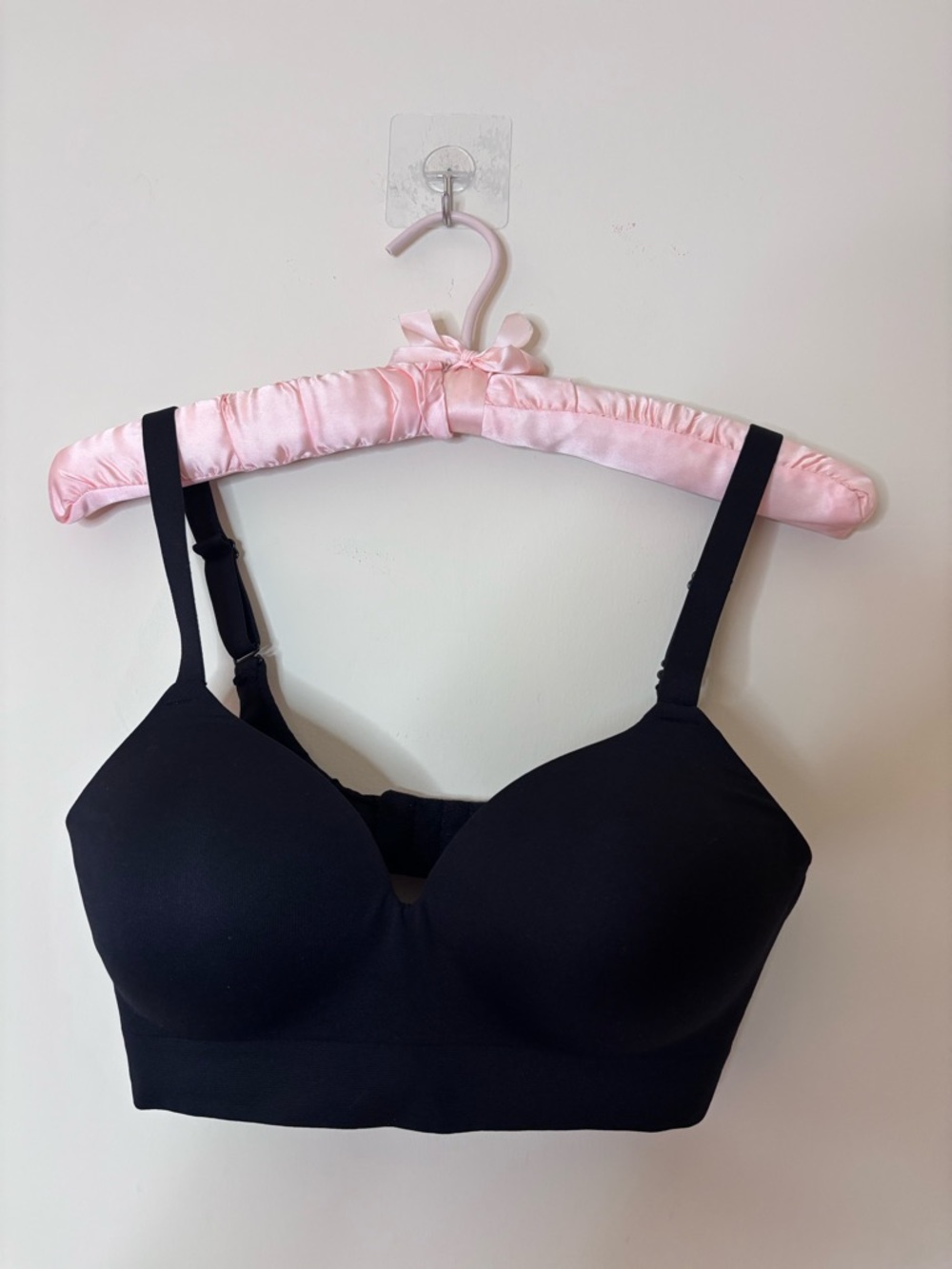 Truekind Black Wireless Smoothing Shaping Bra Seamless Shapermint S EUC